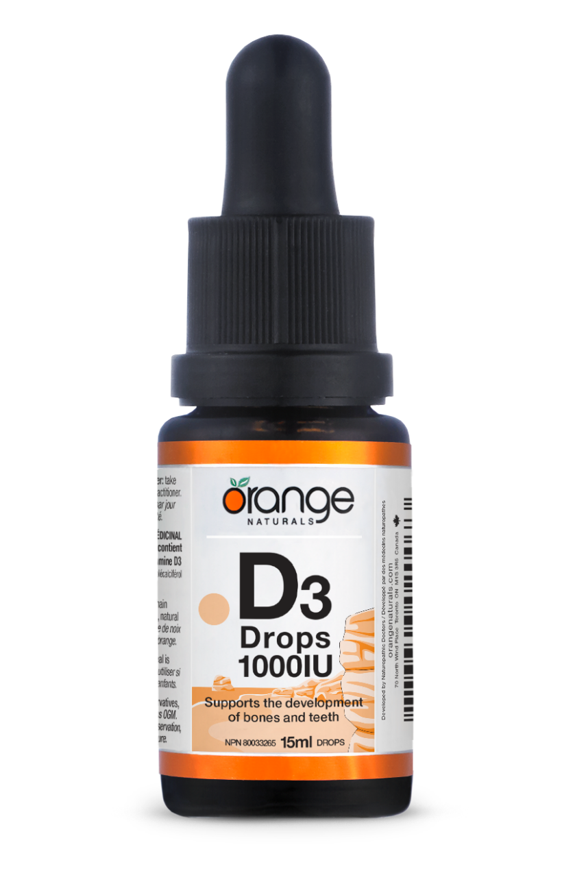 ORANGE NUTITIONALS D3 Drops - 1000IU