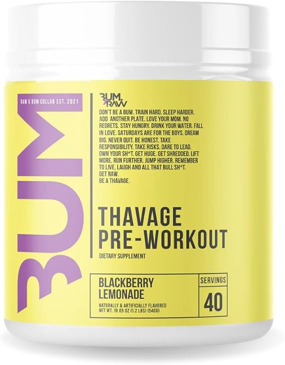 CBUM THAVAGE Pre Workout
