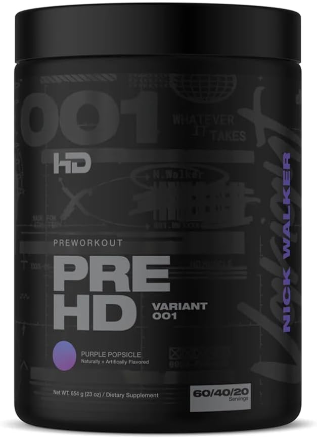HD Pre Nick Walker - 60/40/20 Servings