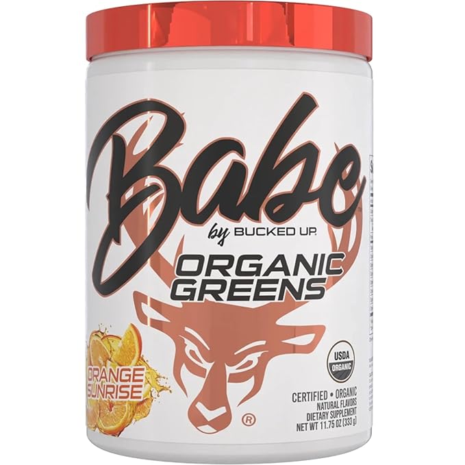 BUCKED UP Babe Organic Greens - Orange Sunrise
