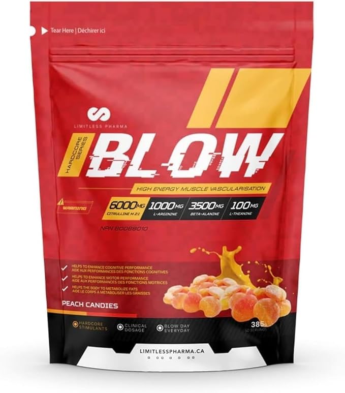 LIMITLESS PHARMA Blow Pre Workout - 385G
