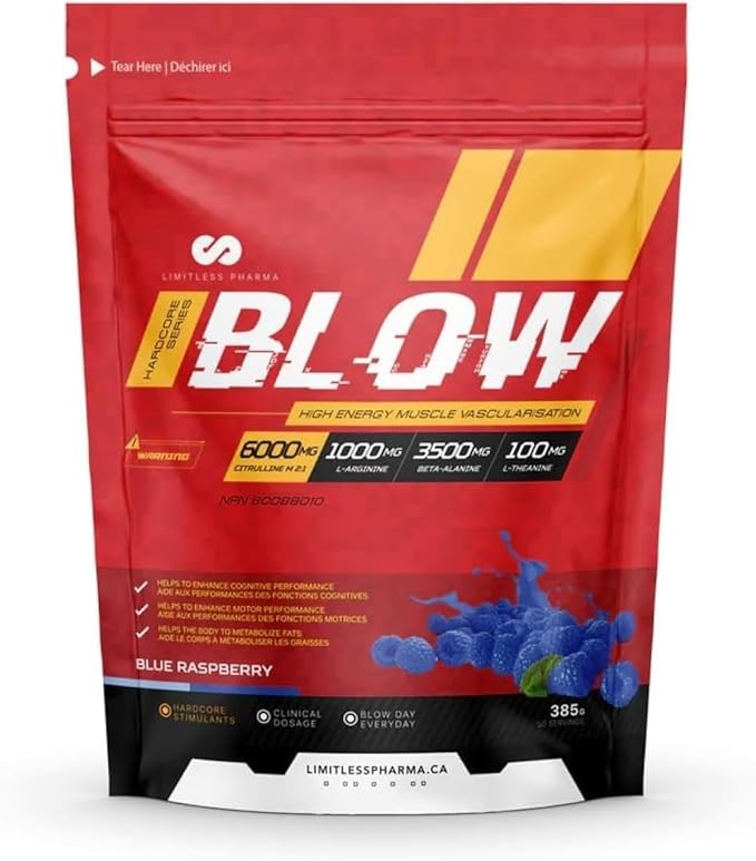 LIMITLESS PHARMA Blow Pre Workout - 385G