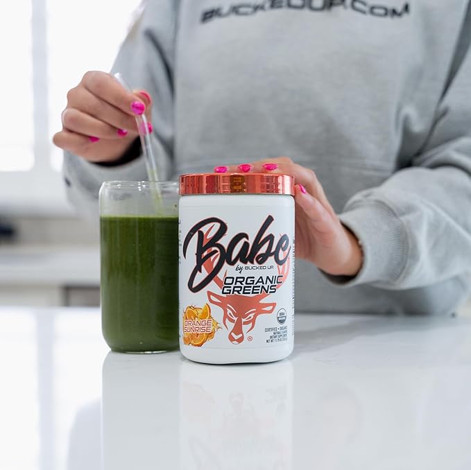 BUCKED UP Babe Organic Greens - Orange Sunrise