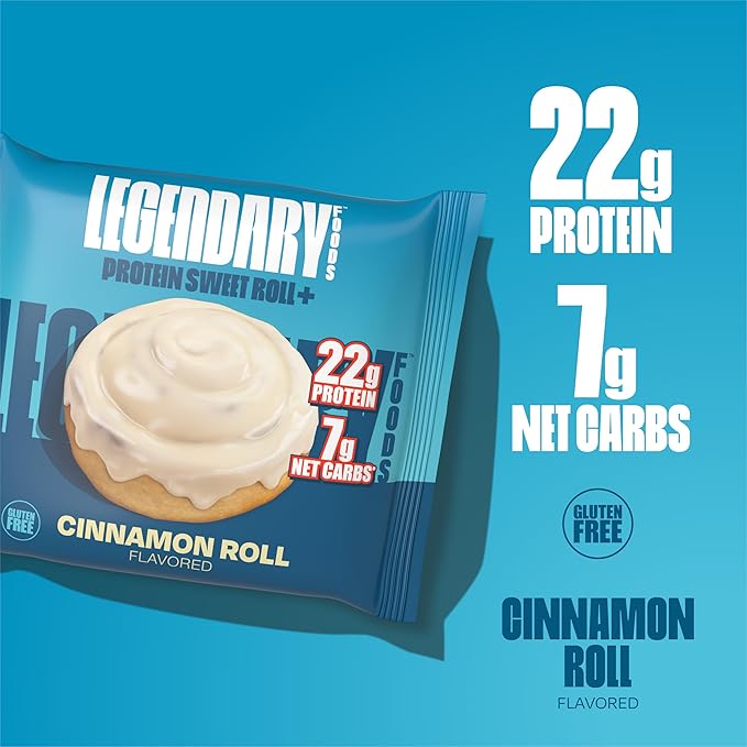 LEGENDARY PROTEIN SWEET ROLL 20g CINNAMON