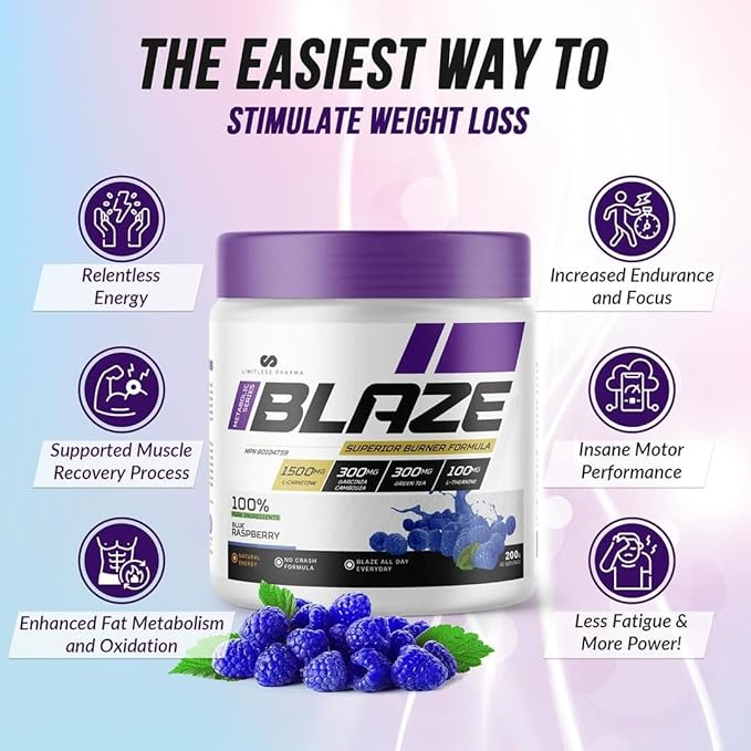 LIMITLESS PHARMA Blaze Fat Burner