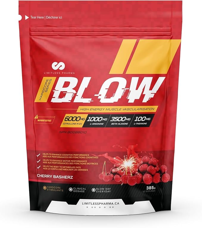 LIMITLESS PHARMA Blow Pre Workout - 385G
