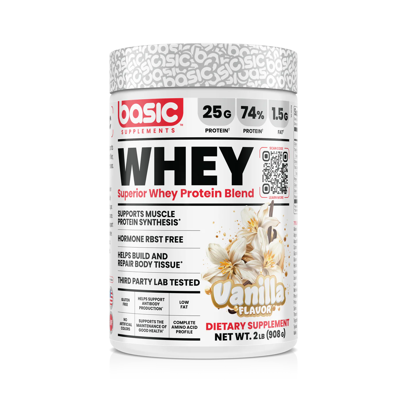 BASIC SUPPLEMENTS Whey Protein 908G
