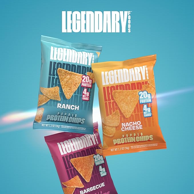 LEGENDARY Popped Protein Chips