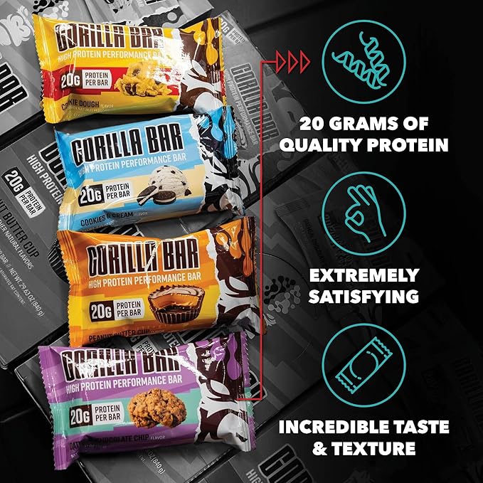 GORILLA BAR High Protein Performance Bar 20g