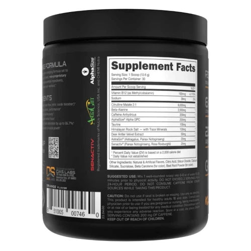 BUCKEDUP LFG Pre Workout Pina Koala