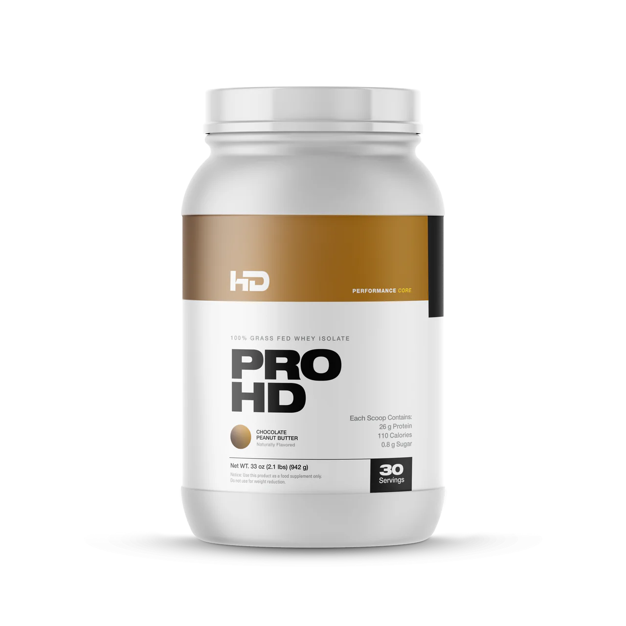 HD Protein 100% Grass Fed Whey Isolate
