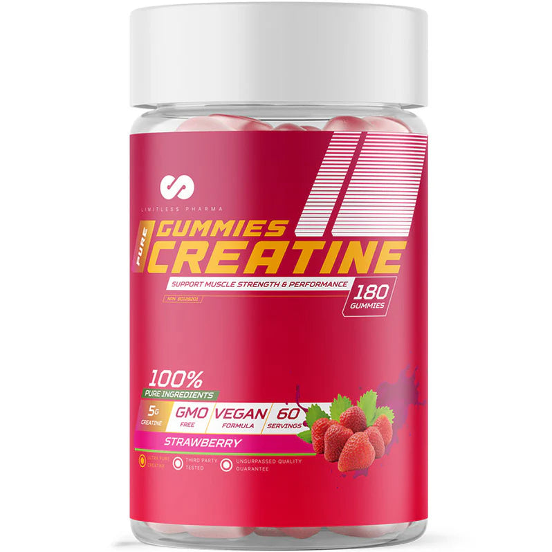 LIMITLESS Gummies Creatine 60 Servings