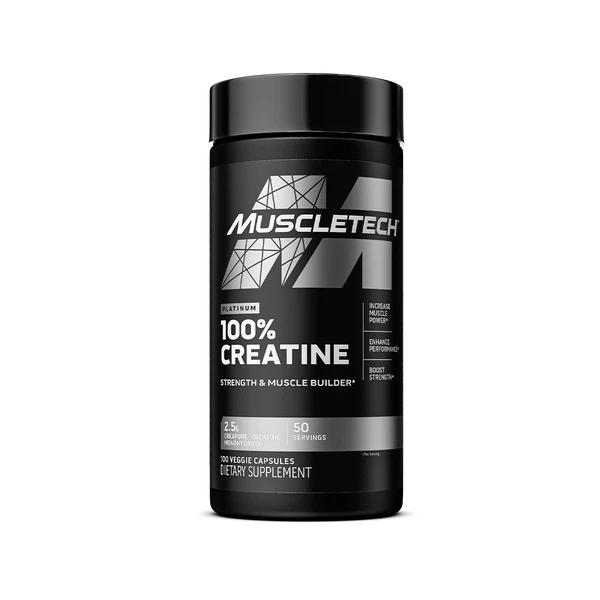 MUSCLETECH Creatine Pure Caps 50 Servings