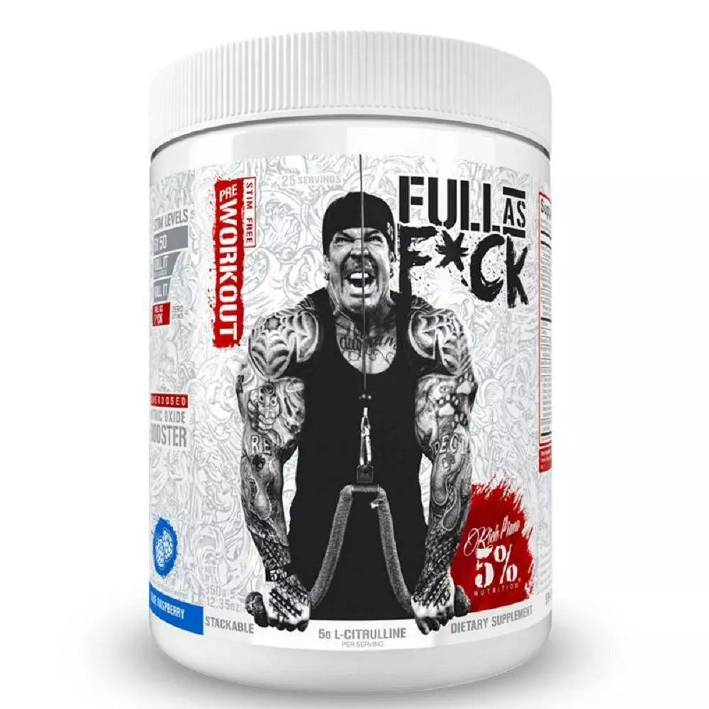 5% FULL AS FUCK Non stim Pre Workout