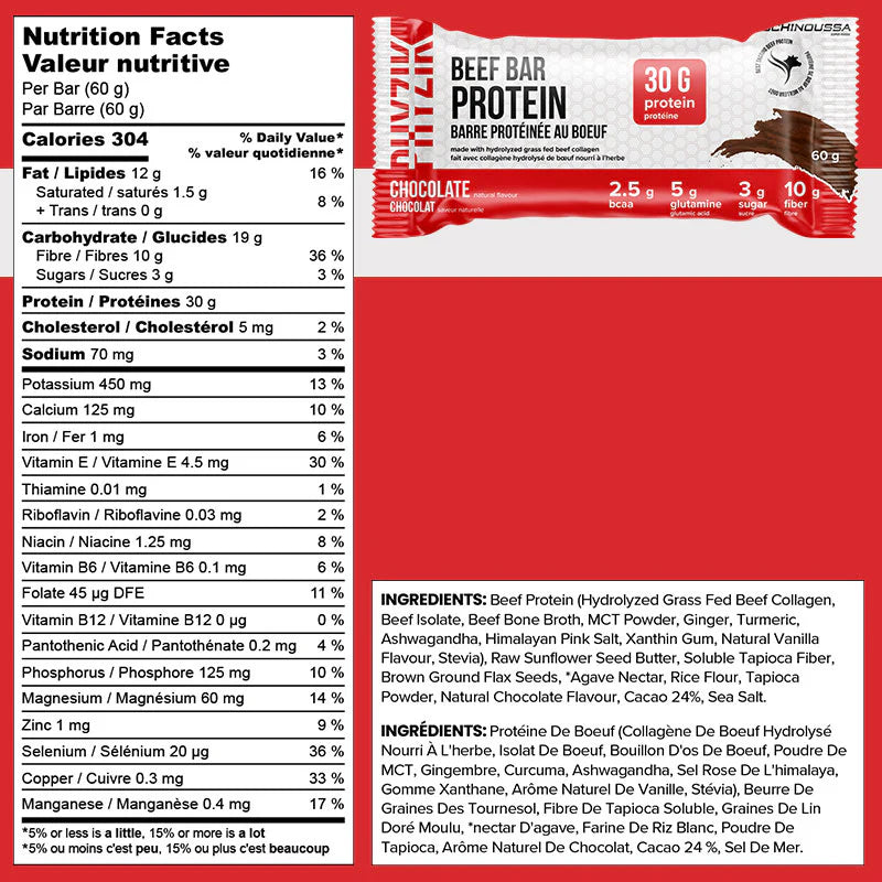 SCHINOUSSA Protein BEEF Bar