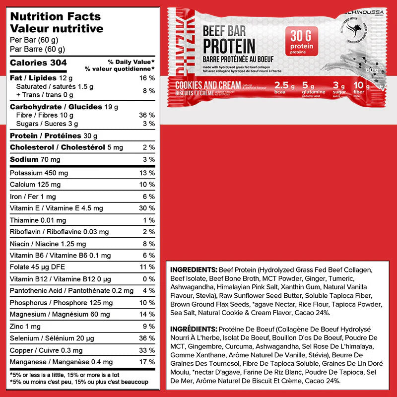 SCHINOUSSA Protein BEEF Bar