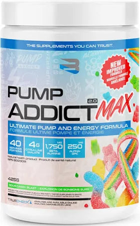 BELIEVE Pump Pre Addict Max Sour Candy Blast