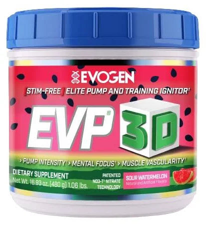 EVOGEN - PRE Workout - Non Stimulant | EVP 3D