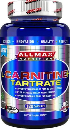 ALLMAX L-Carnitine Tartrate - 120 Capsules