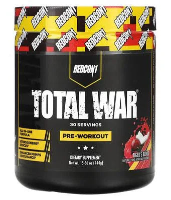 REDCON1 Total War Pre-Workout 30 Servings Tiger's Blood