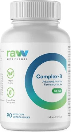 RAW NUTRITIONAL Complex B 90 Capsules