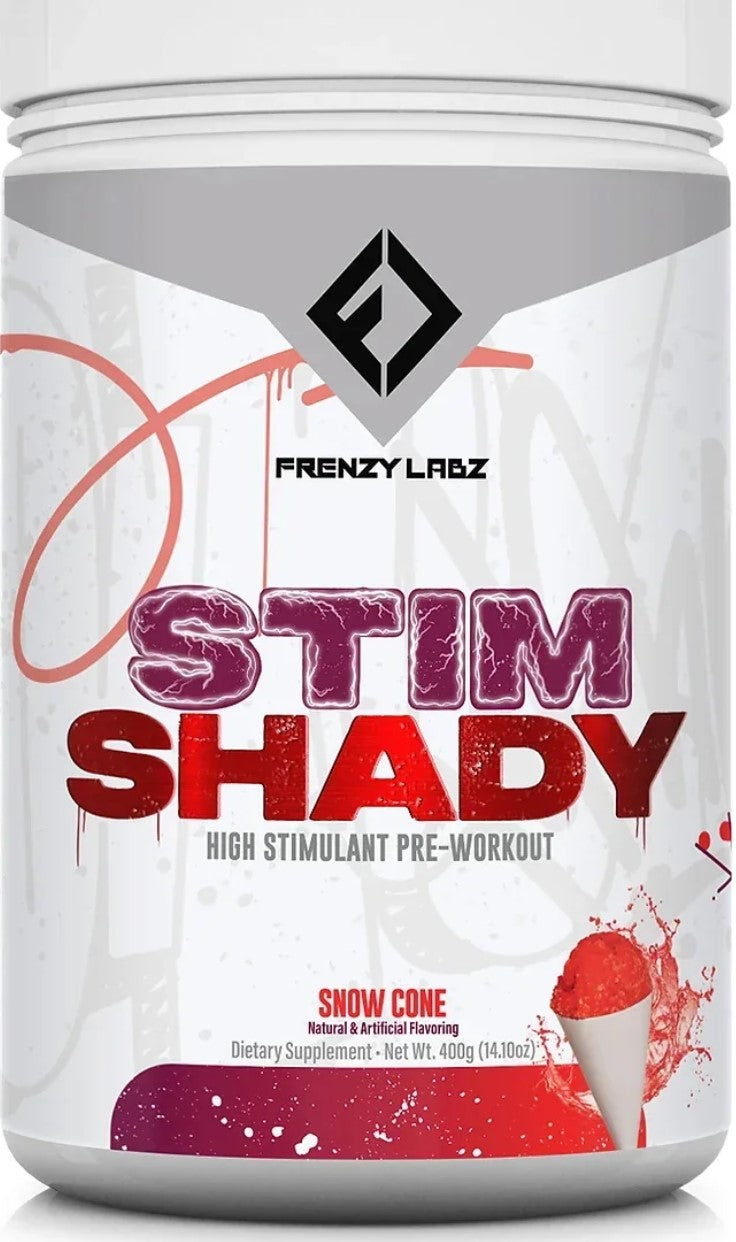 STIM SHADY High Stimulant Pre-workout Snowcone