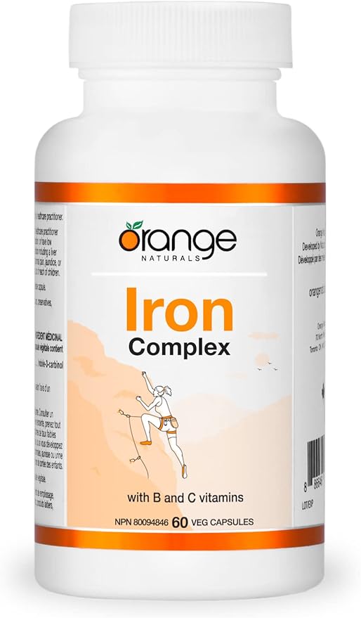 ORANGE NATURALS Iron Complex - 60 Caps