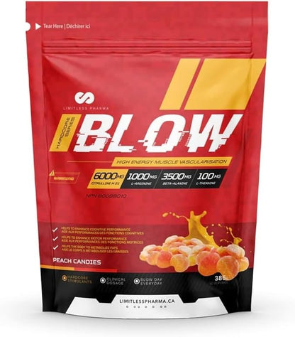 LIMITLESS PHARMA Blow Pre Workout - 385G