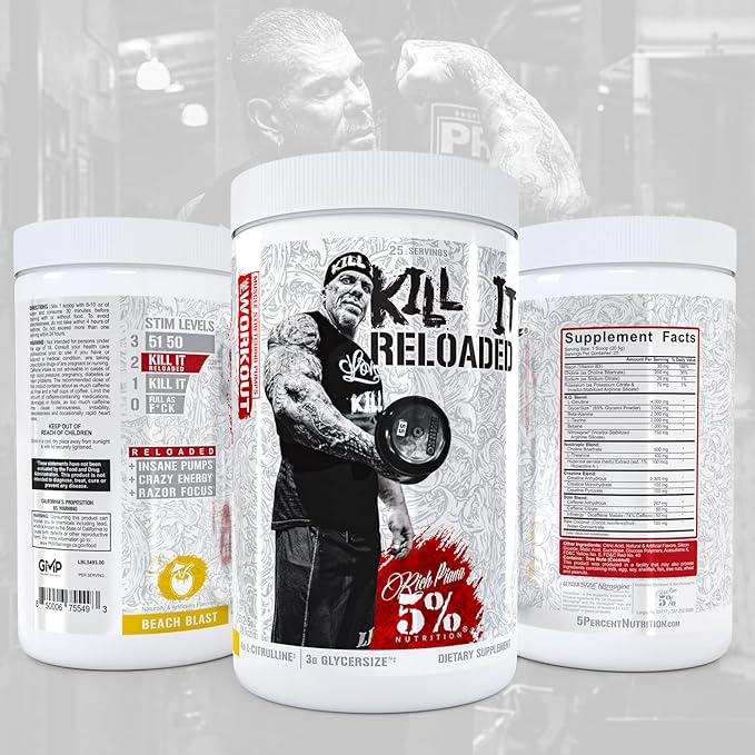 5% Rich Piana Kill It Reloaded Pre