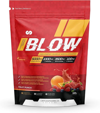 LIMITLESS PHARMA Blow Pre Workout - 385G
