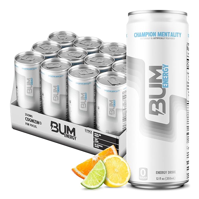 BUM Energy Drink Champion Mentality 355ml