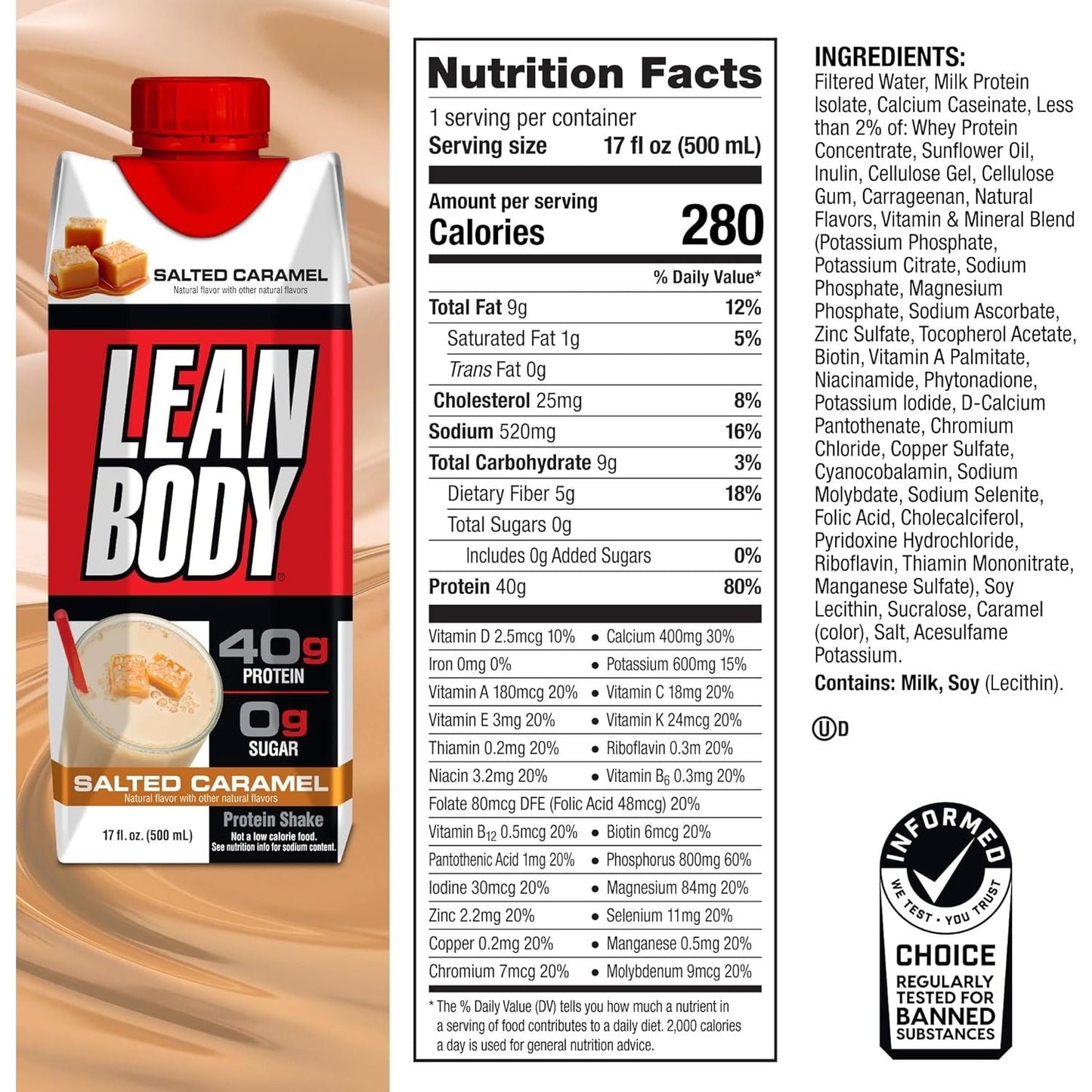 Lean Body RTD - 500ml