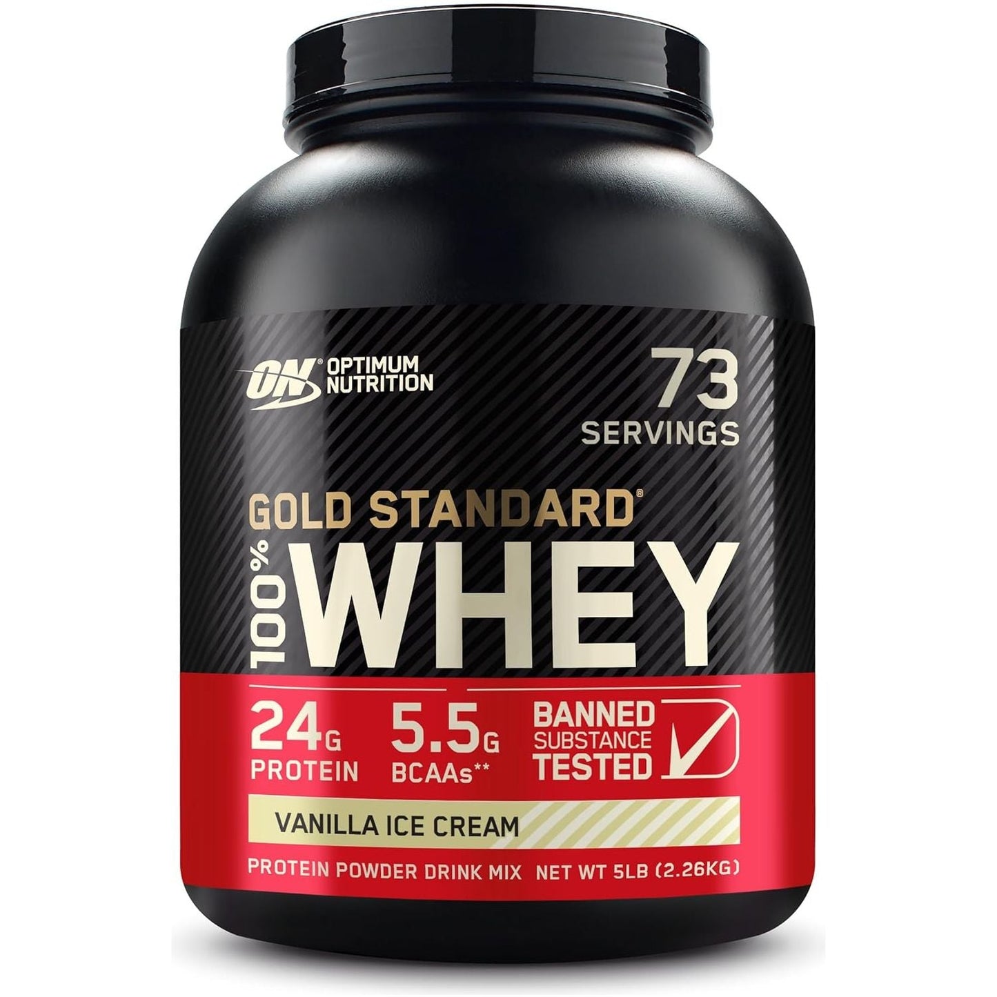 OPTIMUM NUTRITION Gold Standard 100% Whey 5lbs