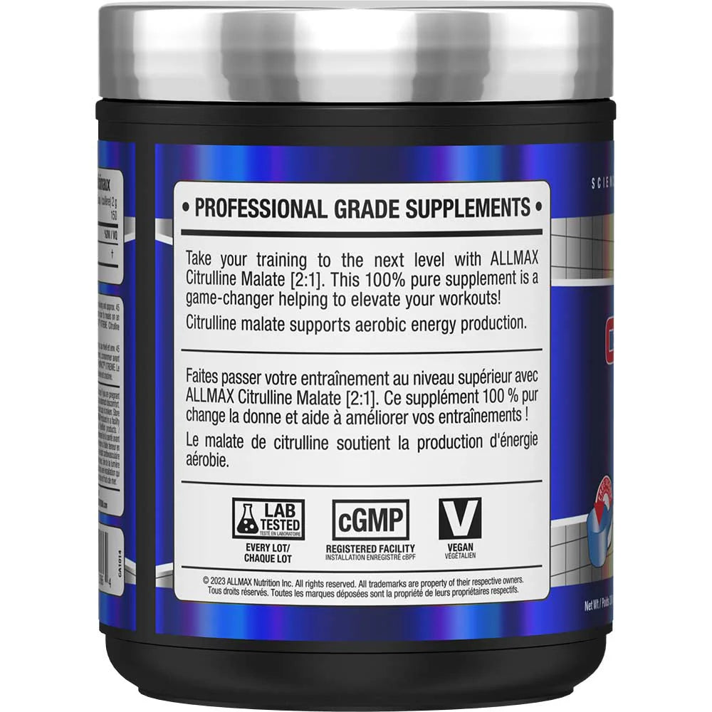 ALLMAX Citrulline Malate 300 G - 150 Servings