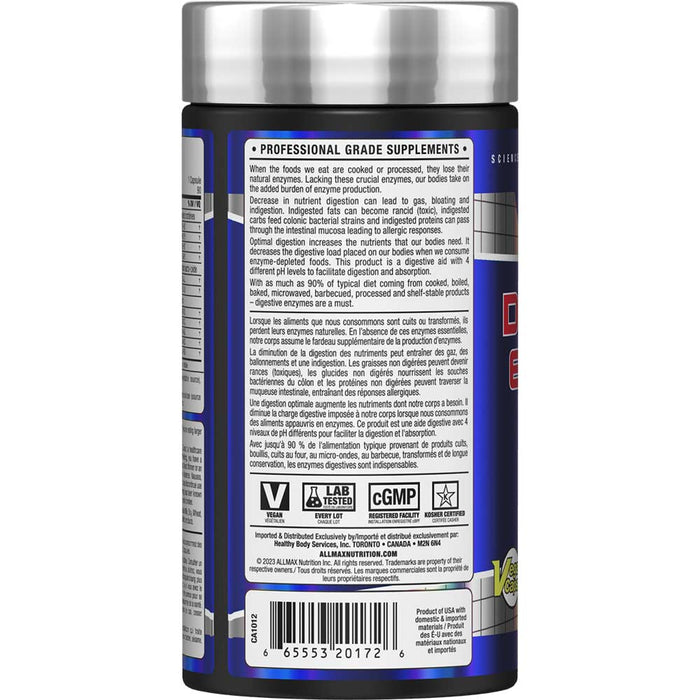 Allmax Digestive Enzymes - 90 Servings