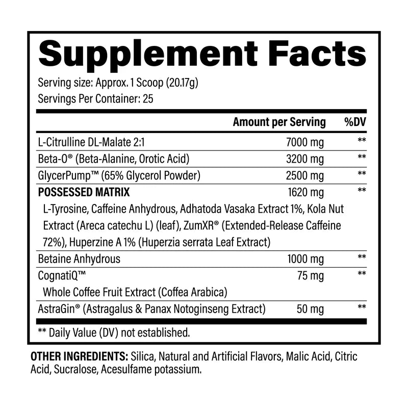 BLACK MAGIC Pre Workout Psychoactive Waves
