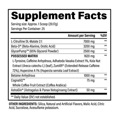 BLACK MAGIC Pre Workout Psychoactive Waves