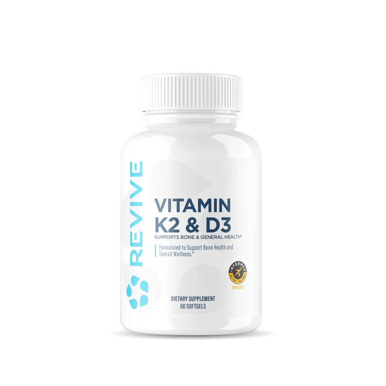 REVIVE Vitamin K2 & D3 60 Capsules