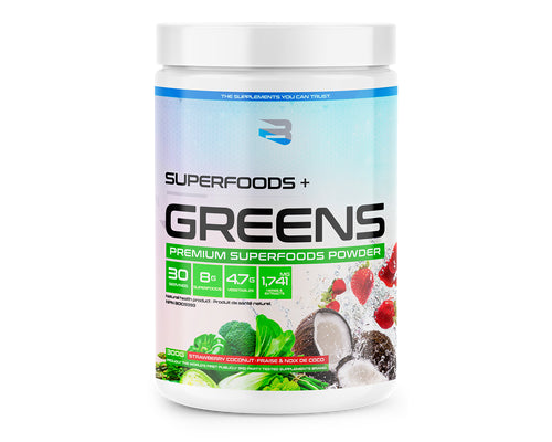 BELIEVE Super Foods Greens - Strawberry Coconut