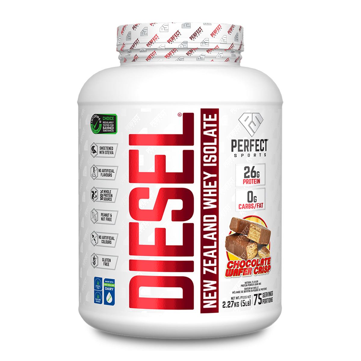 Diesel Whey Protein Isolate 5lb