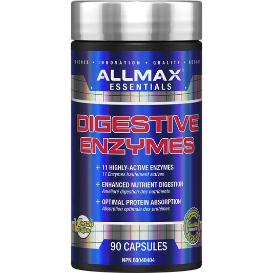 ALLMAX Digestive Enzymes - 90 Capsules