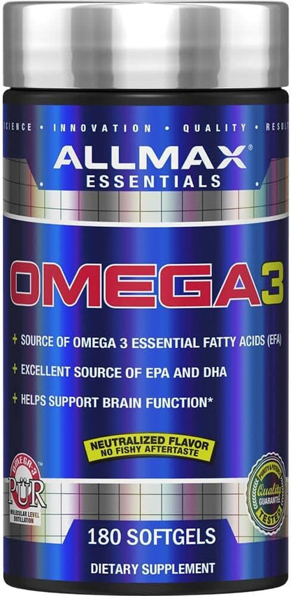 ALLMAX omega 3s