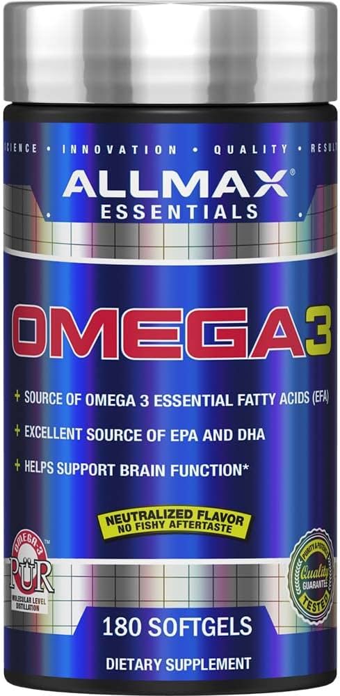ALLMAX omega 3s