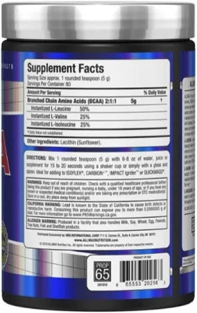 ALLMAX BCAA - 80 Servings